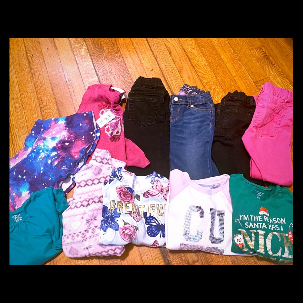 🔴🔴11 PIECE CHILDRENS PLACE LIT🔴🔴 Sz 5/5T